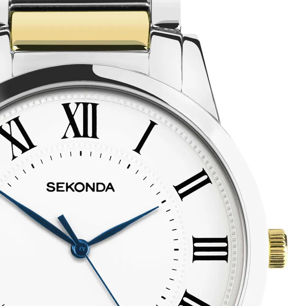 Sekonda Beaumont 40mm Mens Watch White in White, additional product view 3