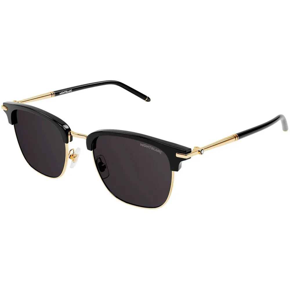 Montblanc Montblanc Mens MB0242S Round Sunglasses
