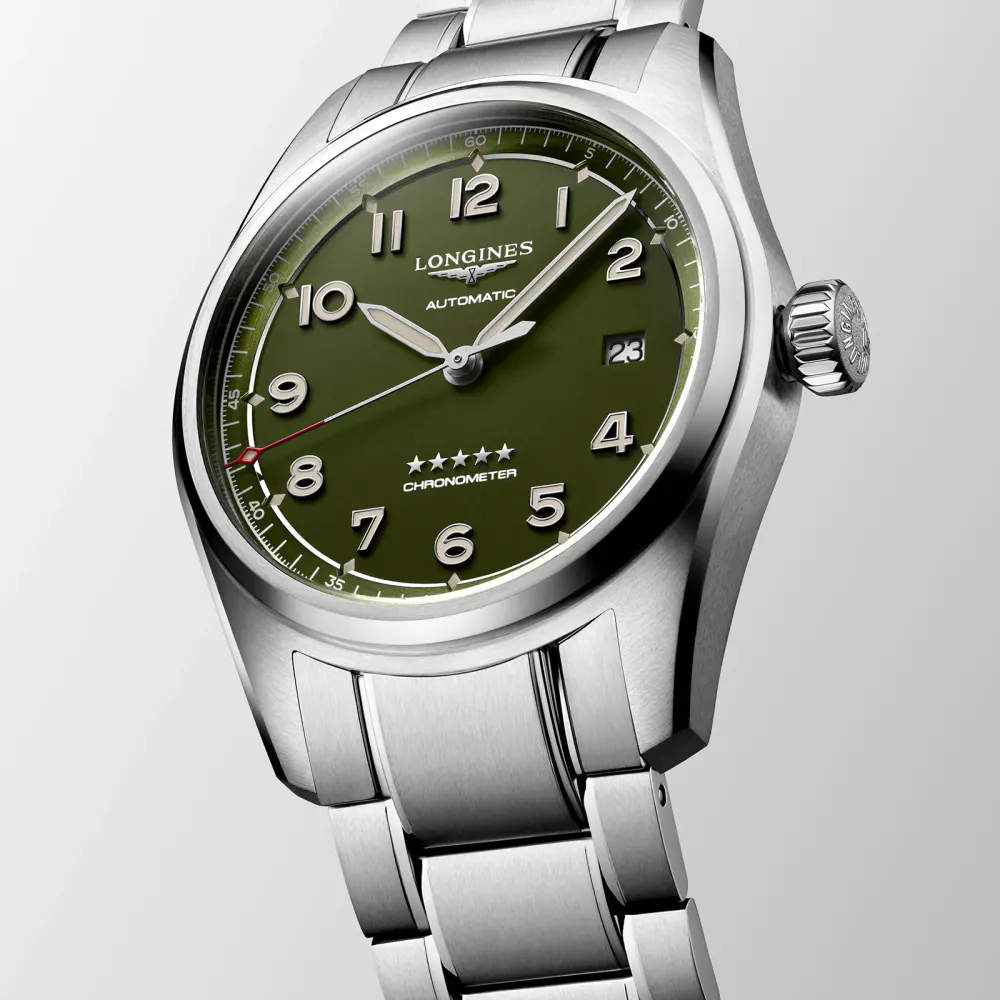 Longines Spirit 40mm Mens Watch in Green, additional product view 2