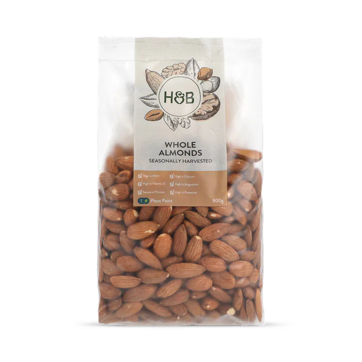 For Him Whole Almonds 800g