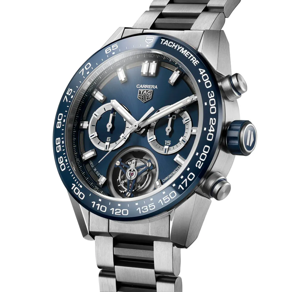 TAG Heuer Carrera Calibre Heuer 02T COSC 45mm Mens Watch detail 2