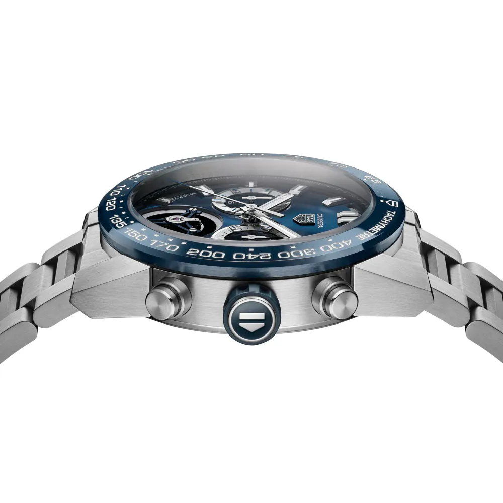 TAG Heuer Carrera Calibre Heuer 02T COSC 45mm Mens Watch detail 3