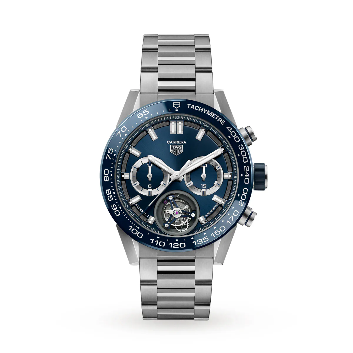 TAG Heuer Carrera Calibre Heuer 02T COSC 45mm Mens Watch