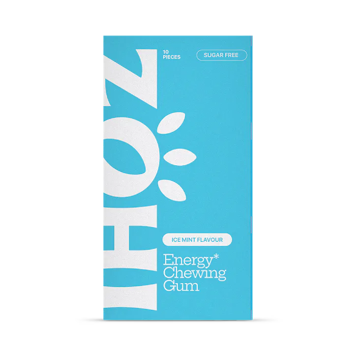 ZÖHI Energy Chewing Gum Ice Mint 10 Pieces – Food & Drink > Healthier Snacking > Sweet Snacks