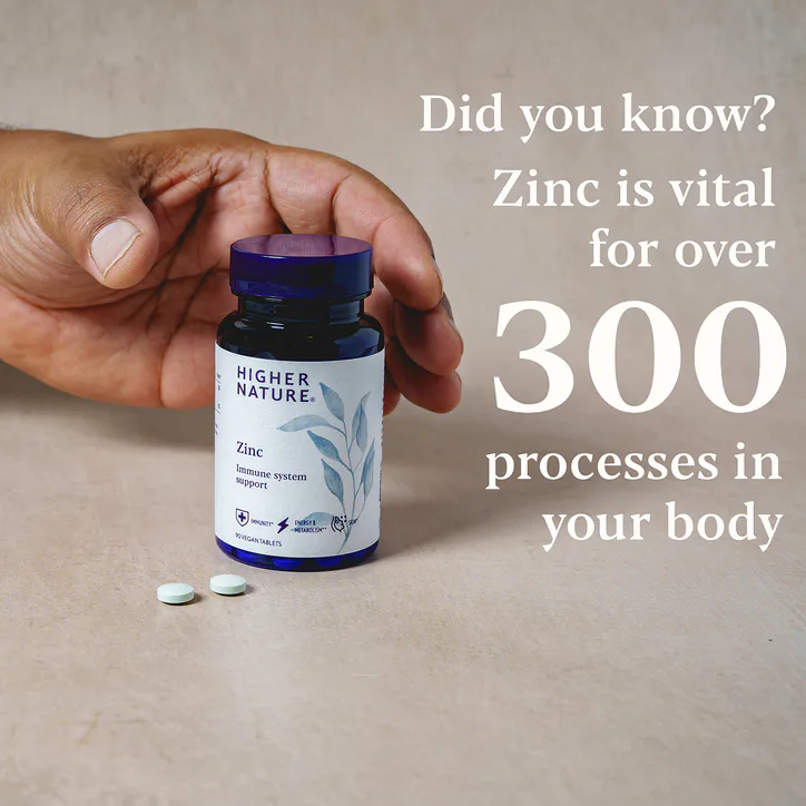 Higher Nature Zinc 90 Capsules, additional product view 2