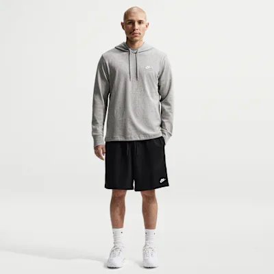 Nike Sportswear Club Men's Knit Shorts - Black/White