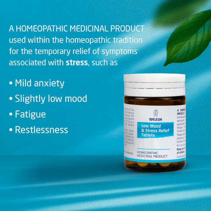Weleda Low Mood & Stress Relief Tablets 80 Tablets detail 2