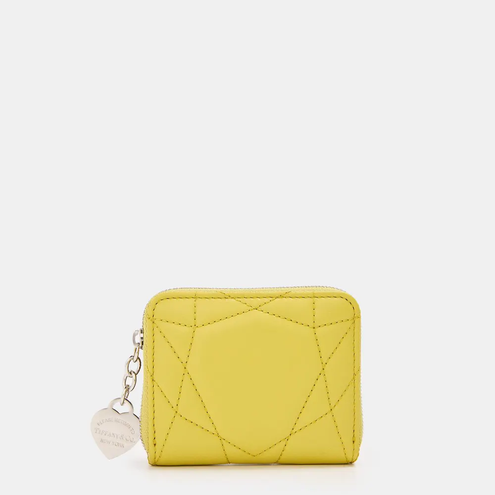 Tiffany Small Coin Purse Wallet in Yellow – Accessories