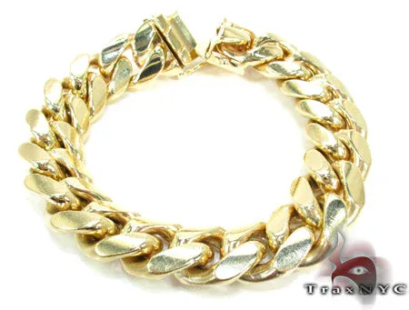 JALGAS - MIAMI CUBAN LINK Miami Cuban Link Bracelet 9 Inches 17mm 32451