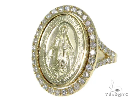 RINA - For Him FACTORY Prong Diamond Coin Anniversary/Fashion Ring 45240 in Rose Gold / 6 – Ring