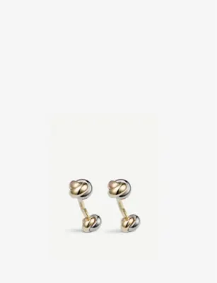 CARTIER Trinity classic gold cufflinks