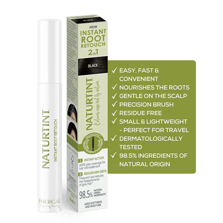 Naturtint 2In1 Instant Root Retouch Black 10ml detail 3