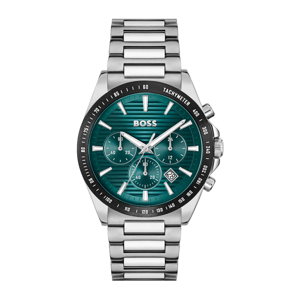 BOSS Strike Chronograph Mens Watch 41mm Green