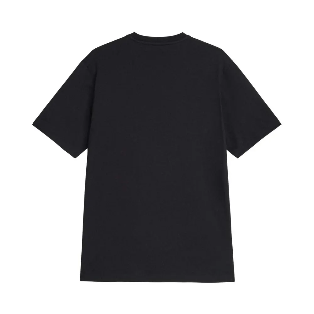 Y3 Liquid Logo Tee in Black, additional product view 2
