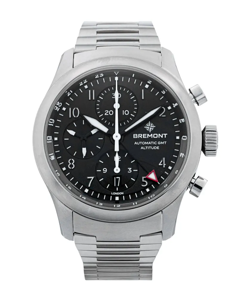 Bremont Altitude ALT42-CHR-G-SS-BK-B — 2025 — Very good in Black Arabic – Pre-owned watches