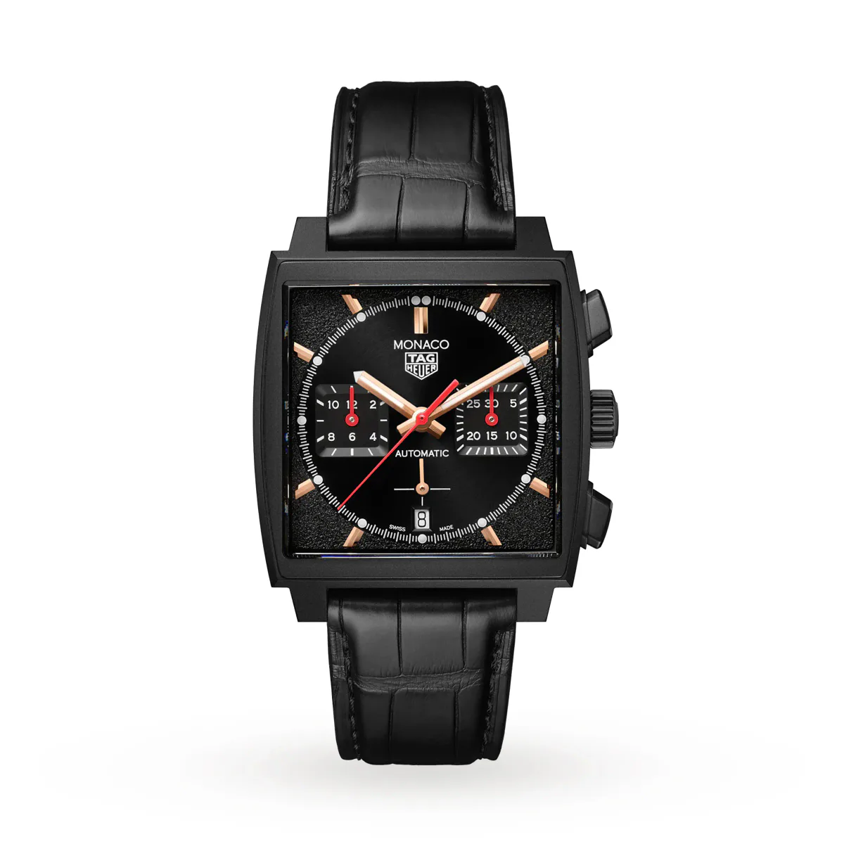 TAG Heuer Monaco Dark Lord 39mm Mens Watch