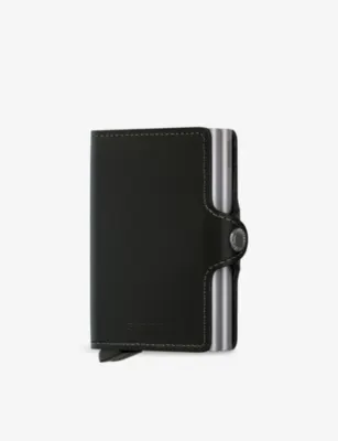 SECRID Twinwallet Aluminium And Leather Wallet