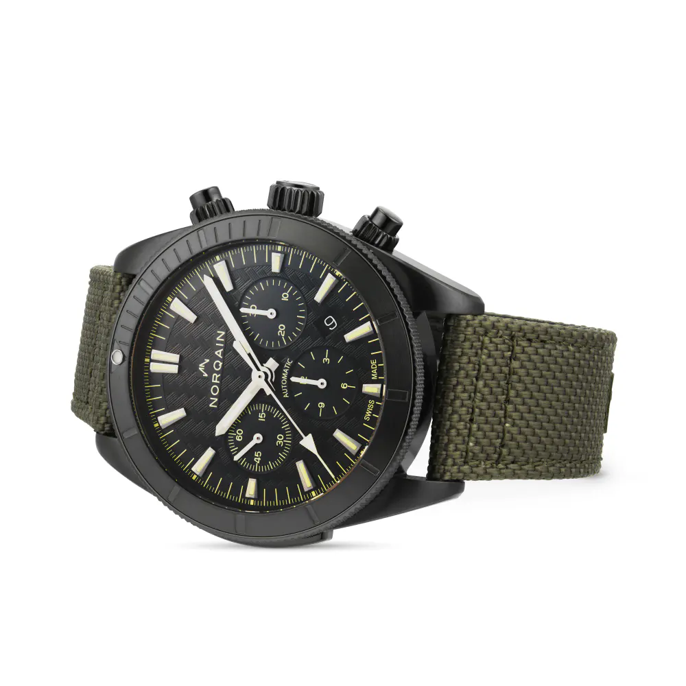 NORQAIN Adventure Chrono DLC 44mm in Black, additional product view 2