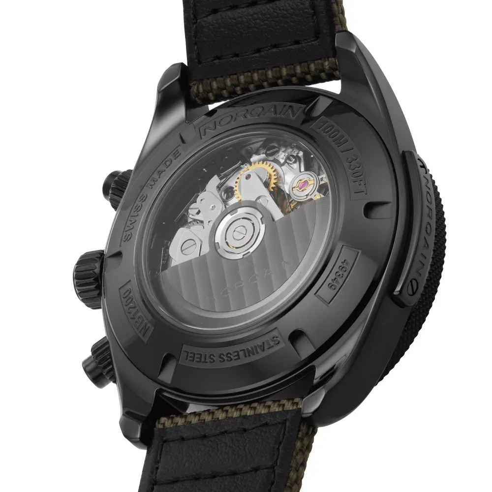 NORQAIN Adventure Chrono DLC 44mm in Black, additional product view 3