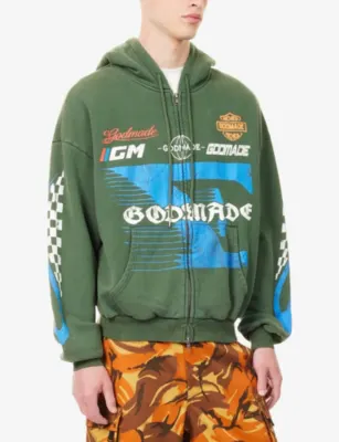 GODMADE 7 Speed Zip Cotton Hoody detail 3