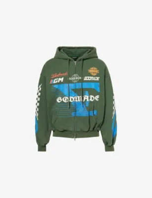 GODMADE 7 Speed Zip Cotton Hoody