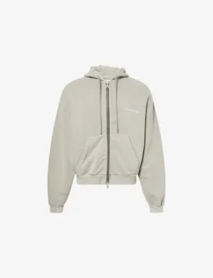 MKI MIYUKI-ZOKU Uniform Relaxed-Fit Cotton-Blend Hoodie