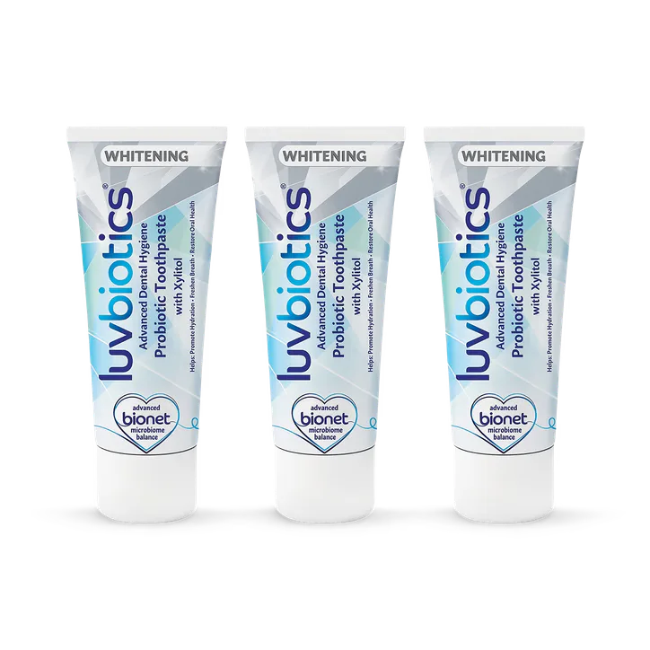 Luvbiotics Probiotic Luvbiotics Whitening Toothpaste - 3 pack - Fluoride Toothpaste