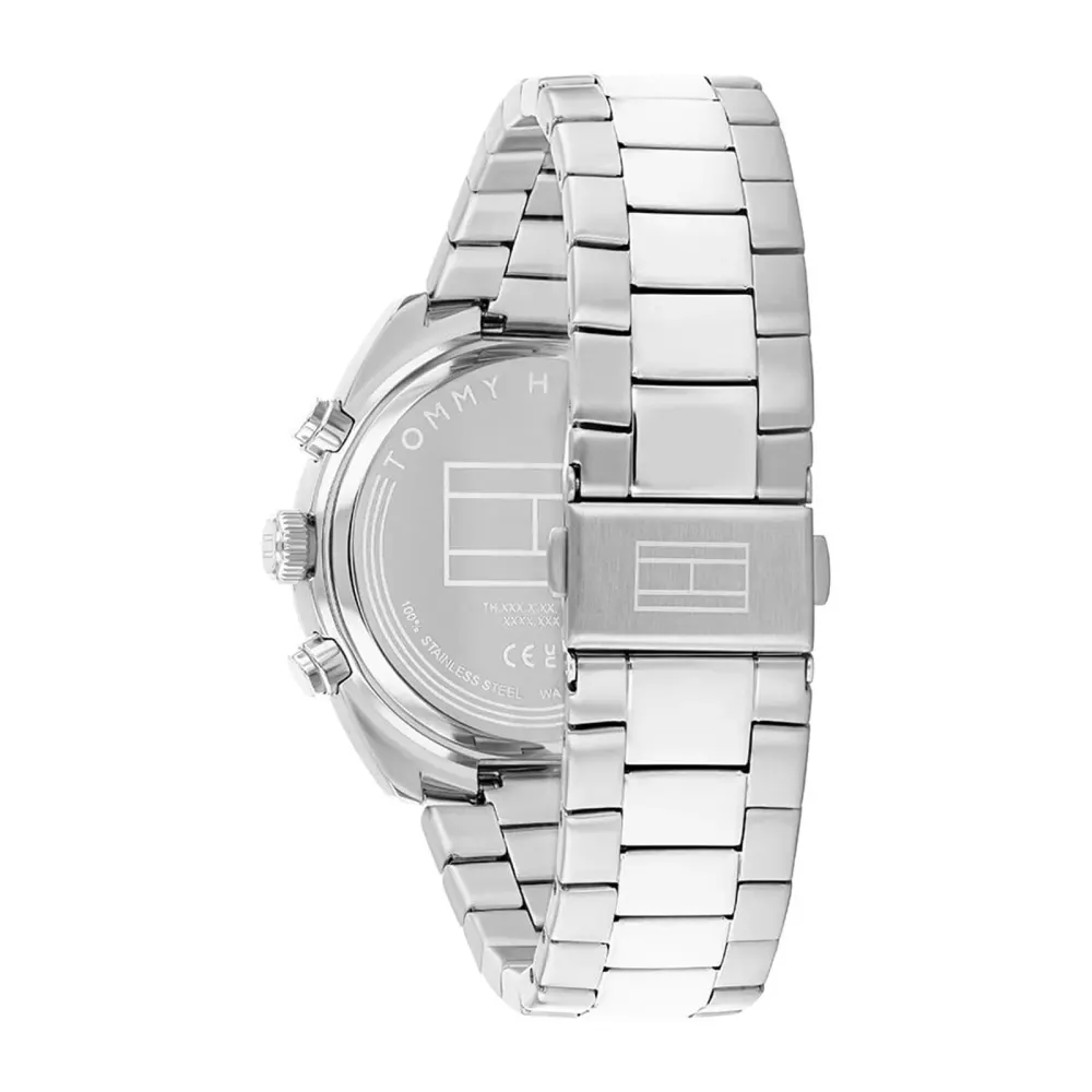 Tommy Hilfiger Hudson Stainless Steel Blue Dial Mens Watch detail 3