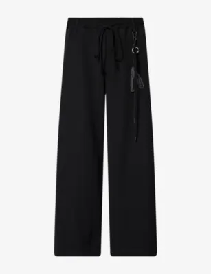 SONG FOR THE MUTE Wide-Leg Relaxed-Fit Woven Trousers