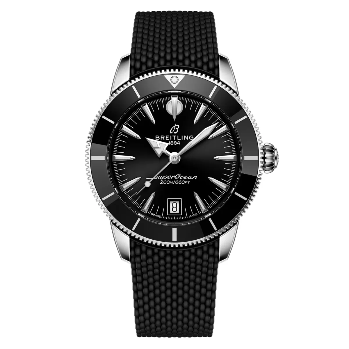 Breitling Superocean Heritage B31 Automatic 40mm Mens Watch Black Rubber