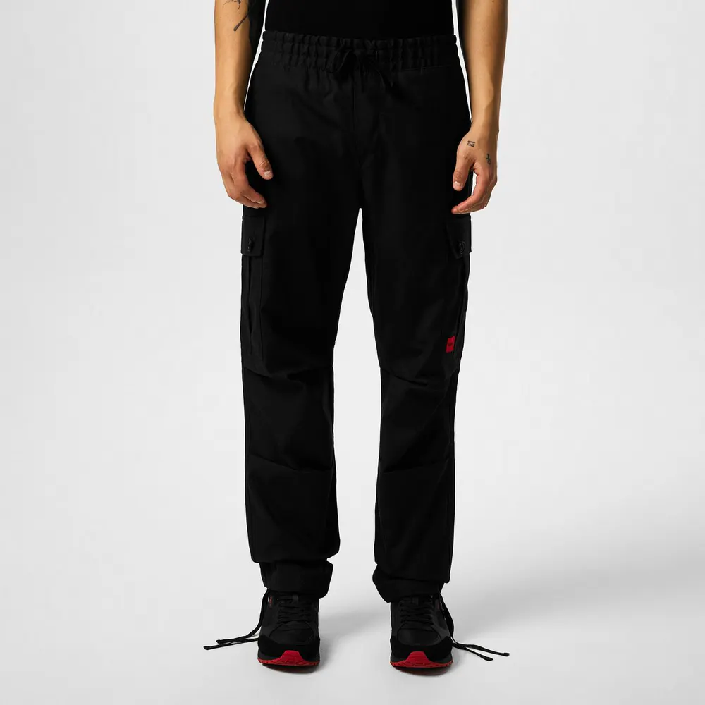 Hugo Ripstop Cargo Trousers detail 3