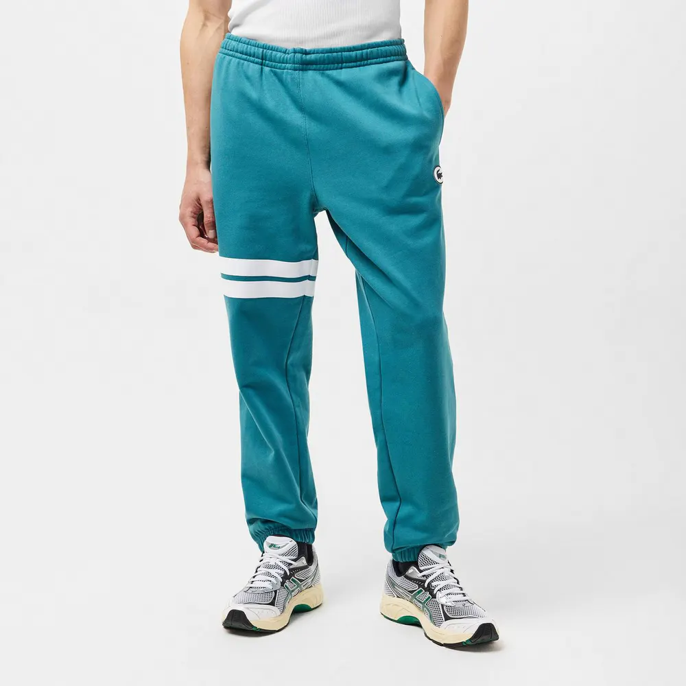 Lacoste Men's Logo Closed Hem Fleece Joggers detail 3