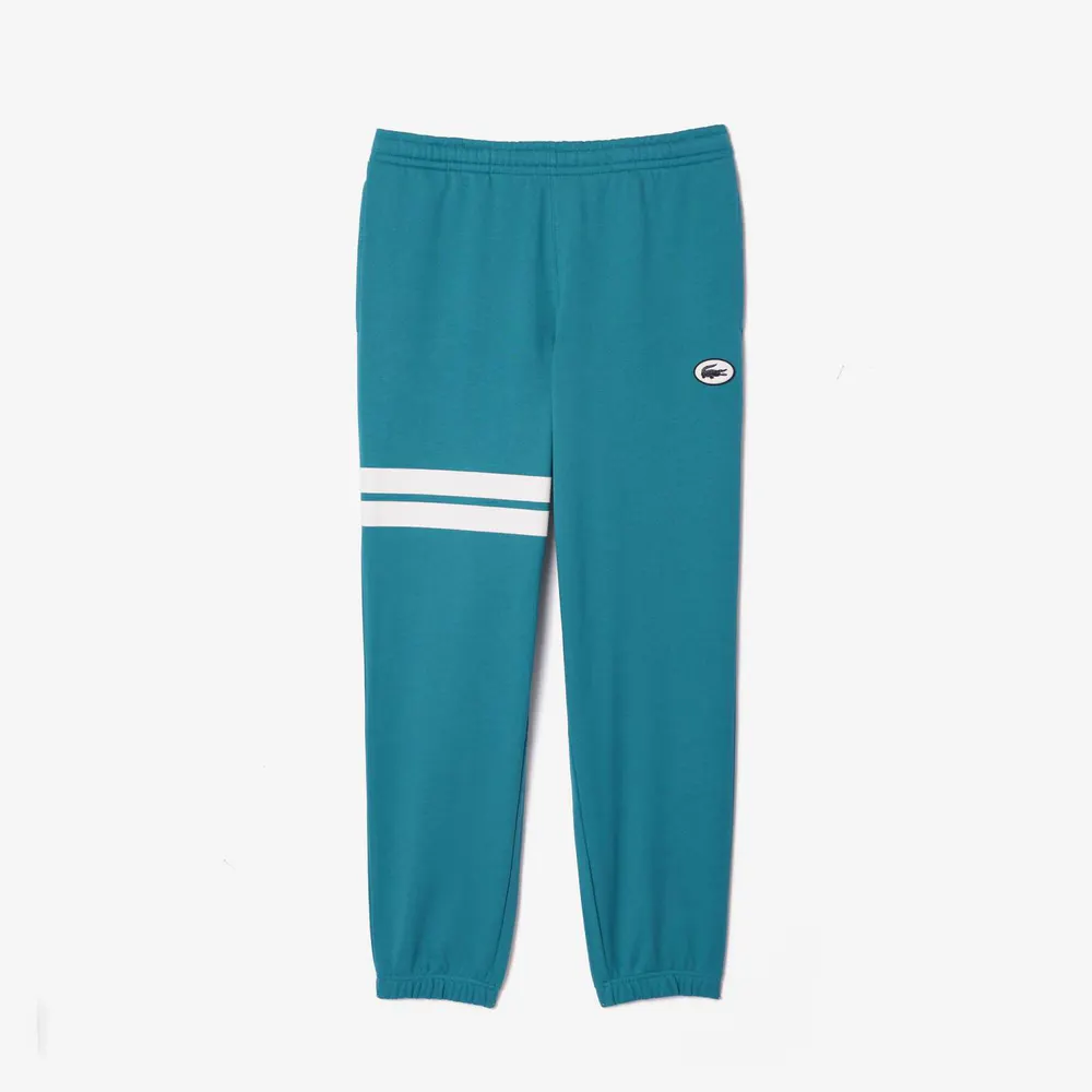 Lacoste Men's Logo Closed Hem Fleece Joggers