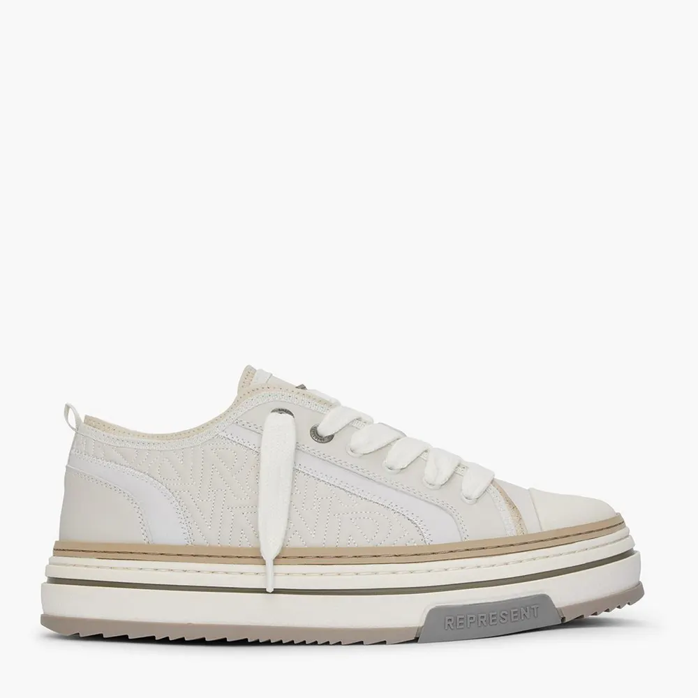 Represent Men's X Low Trainers, Layered Design, Chunky Laces