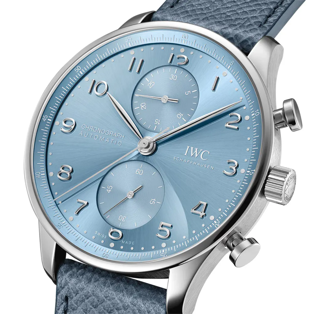 IWC Portugieser Chronograph 41 Blue Horizon detail 3