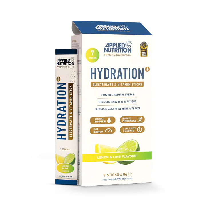 Applied Nutrition Hydration+ Sticks Lemon & Lime 7 Sachets