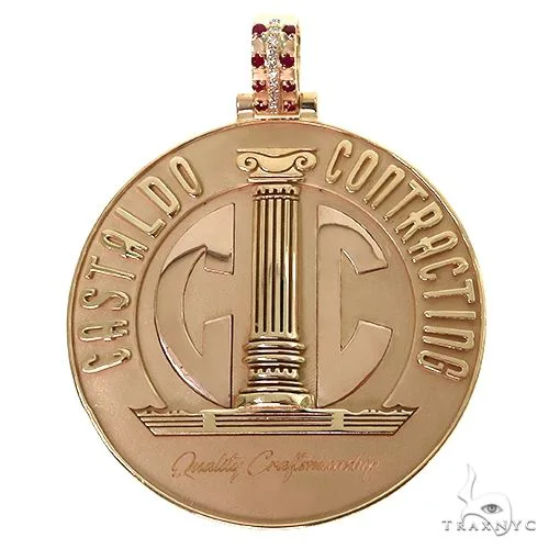 RINA - For Him CUSTOM Custom Made Castaldo Contracting Pendant 67498 in Rose Gold – Pendant