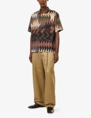 SACAI x A.P.C Quilts Cotton Shirt detail 2