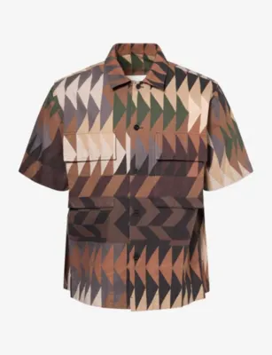SACAI x A.P.C Quilts Cotton Shirt