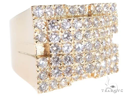 RINA - For Him FACTORY Russian Cut Diamond Band 64163 in Rose Gold / 9 – Ring