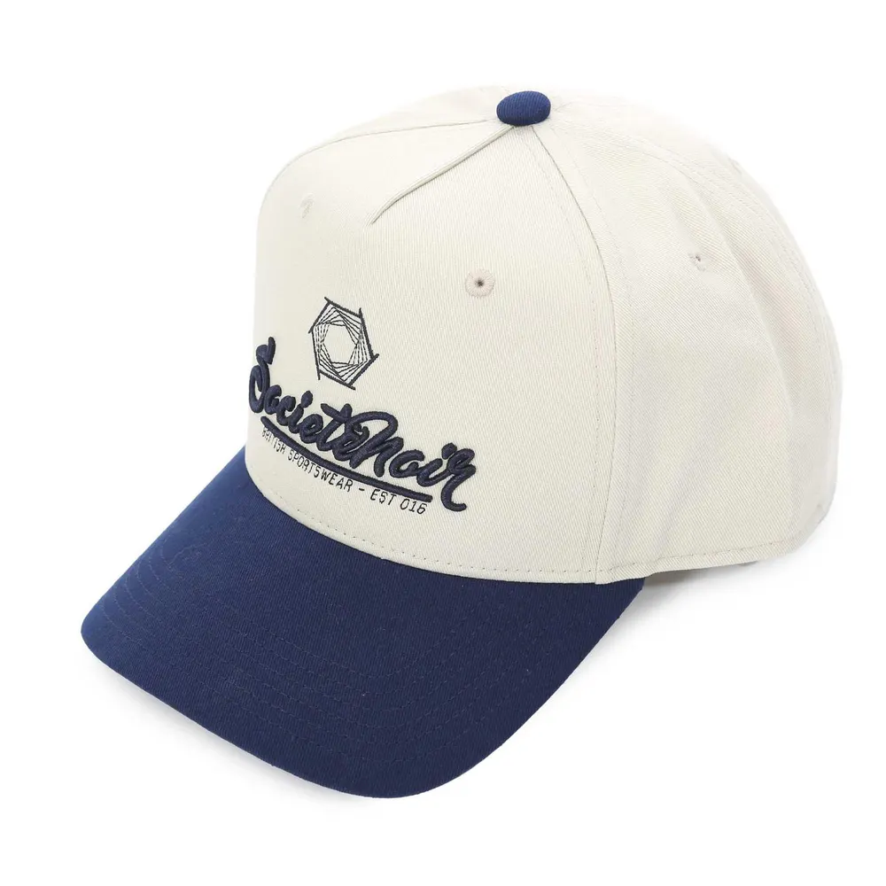 Societe Noir Mens Baseball Cap in Navy – Accessories