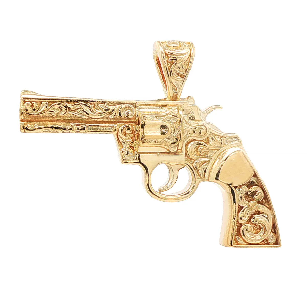 RINA - For Him CUSTOM 14K Gold Revolver Pendant 71198 in Rose Gold – Pendant