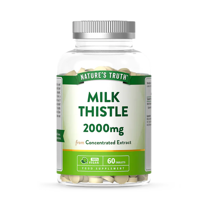 Nature's Truth Milk Thistle 2000mg - 60 Tablets