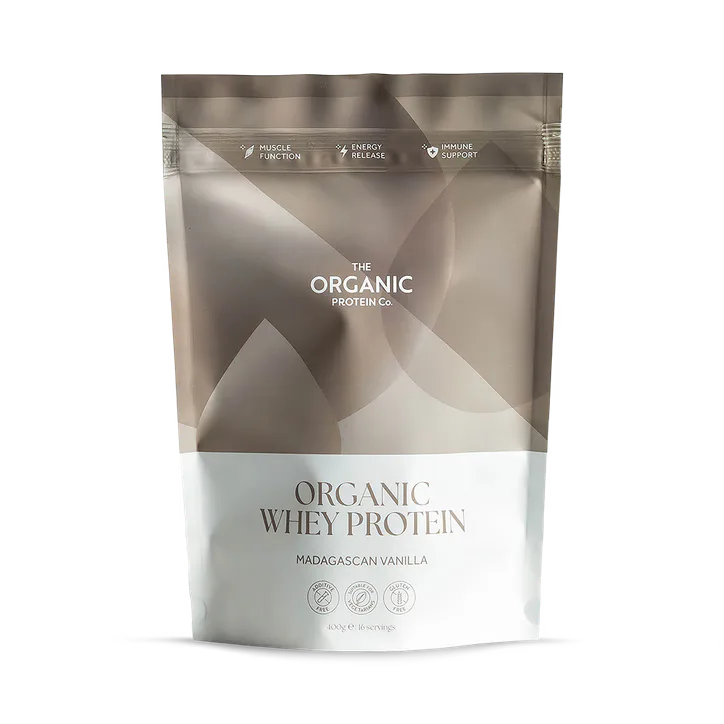 The Organic Protein Co. Organic Whey Protein Madagascan Vanilla 400 g