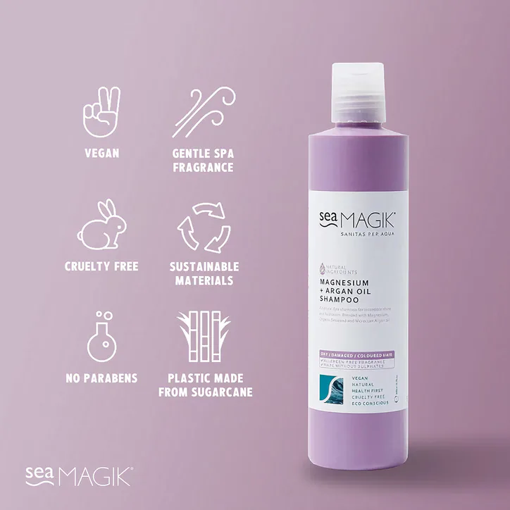 Sea Magik Magnesium + Argan Oil Shampoo 300ml detail 3
