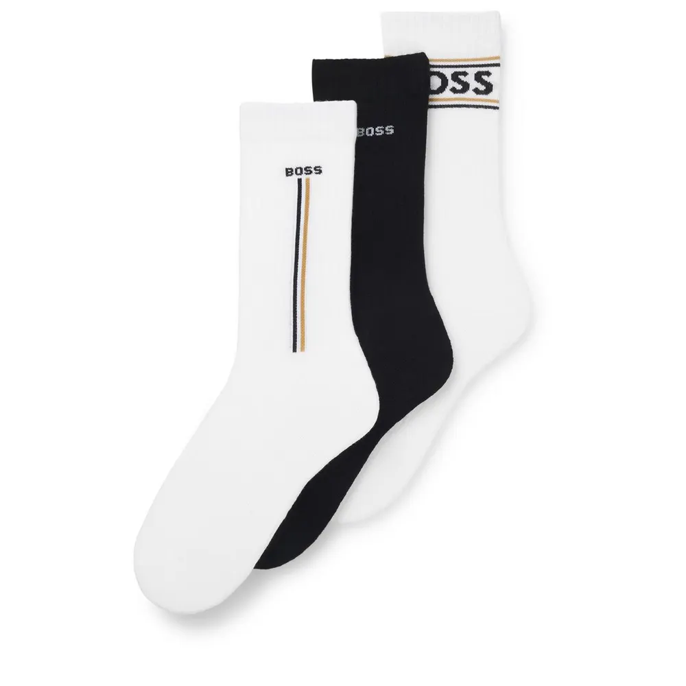 Boss 3-Pack Logo Socks detail 3