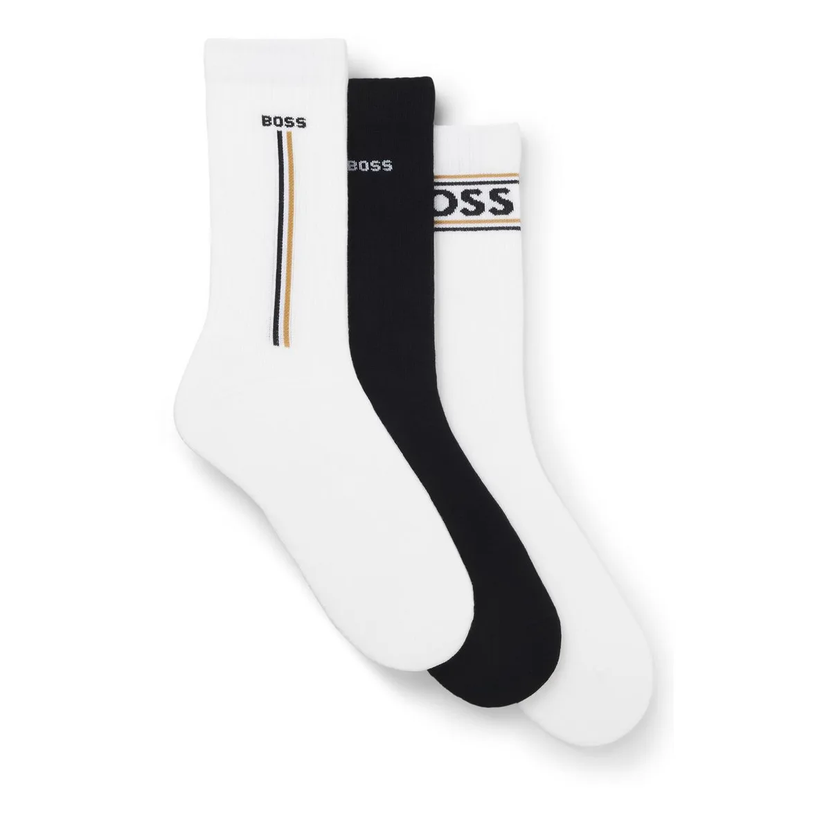 Boss 3-Pack Logo Socks