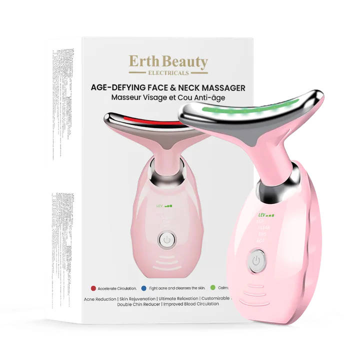 Erth Skin London AGE -DEFYING FACE AND NECK MASSAGER Black