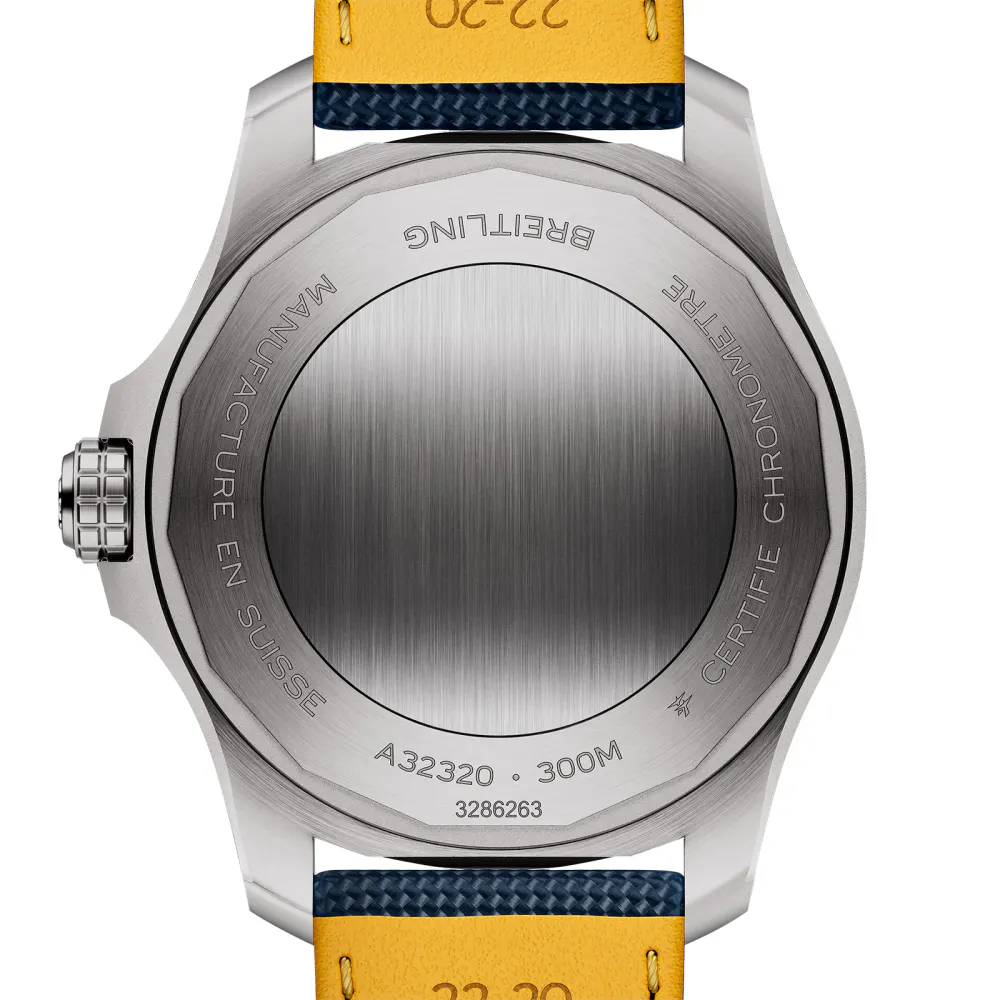 Breitling Avenger Automatic GMT 44mm Mens Watch Blue Leather in Blue, additional product view 2