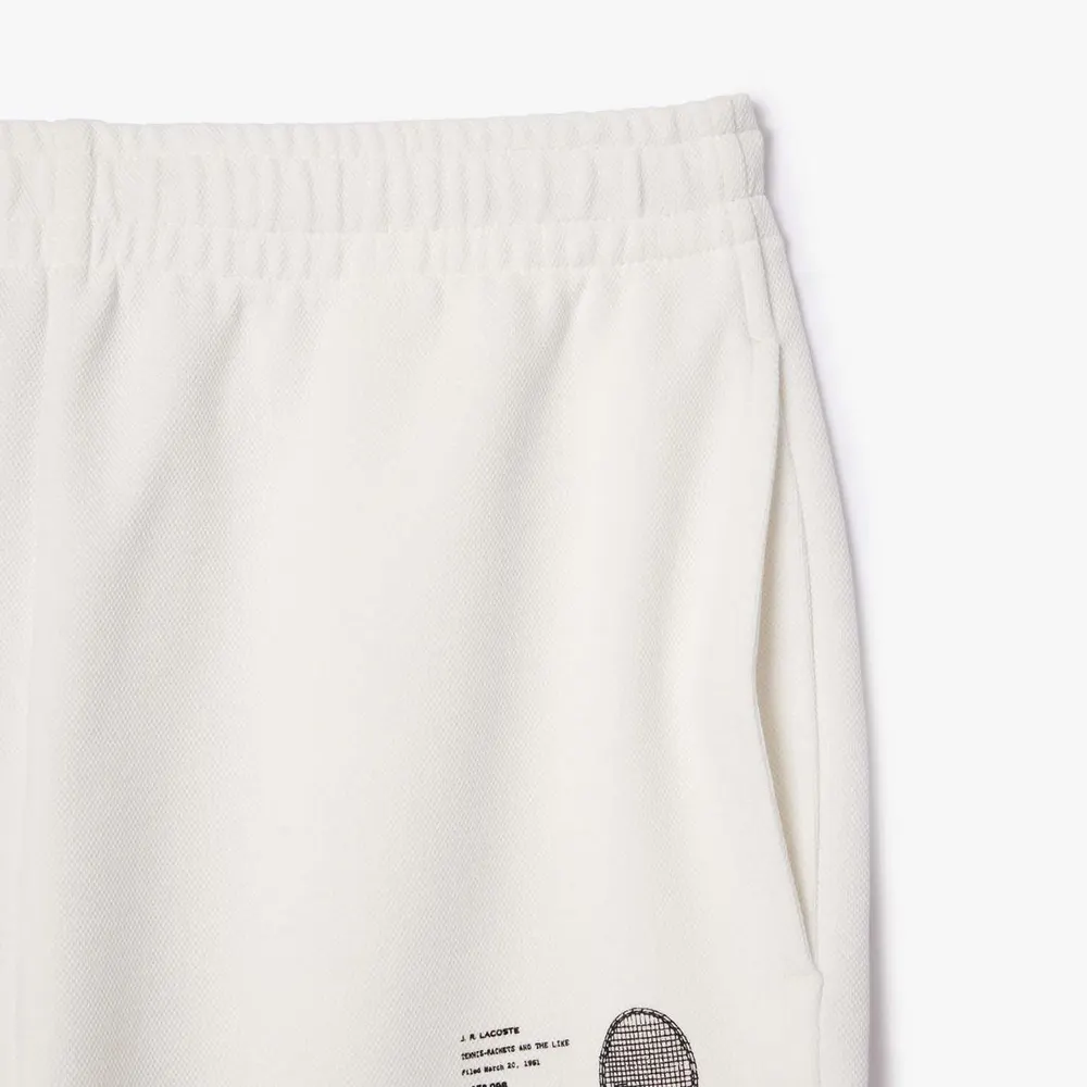 Lacoste Relaxed-Fit Piqu¿ Sweatpants detail 3